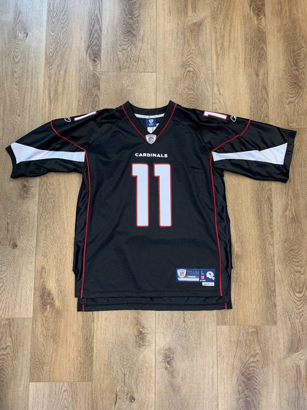 Larry Fitzgerald NFL Premier Jersey (Alternate Black) | Sz L | Reebok | NWT